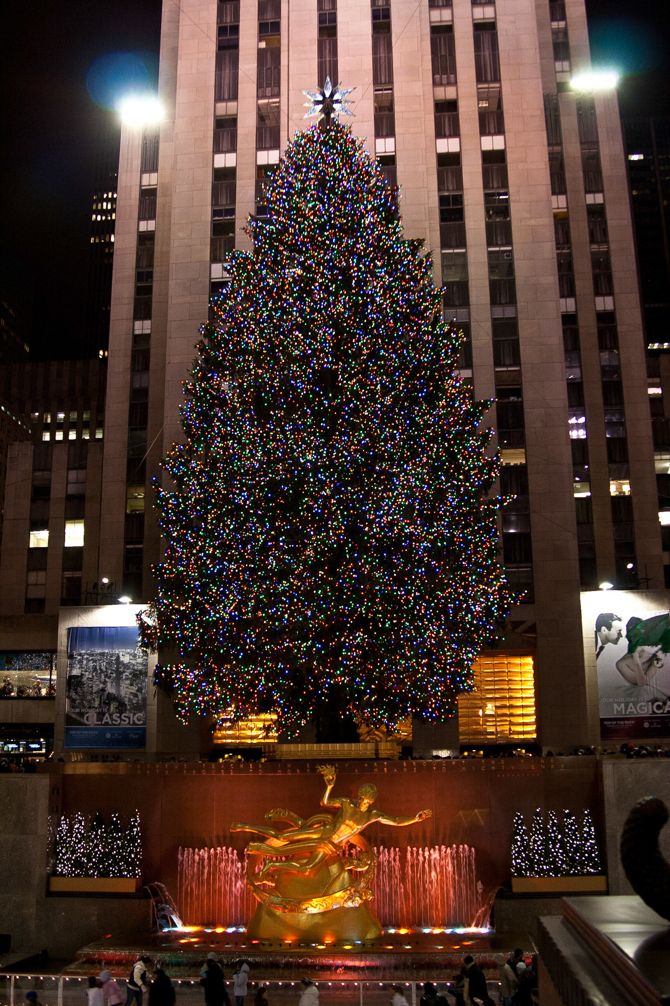 Xmas at Rockefeller, NYC