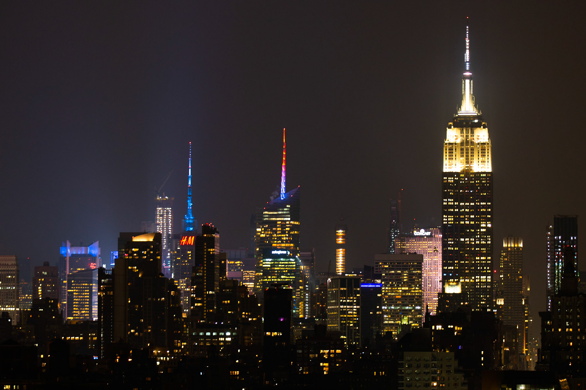 Manhattan at Night, NYC