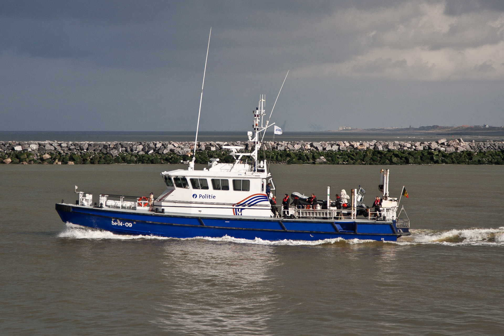 Police, Oostende, Belgium