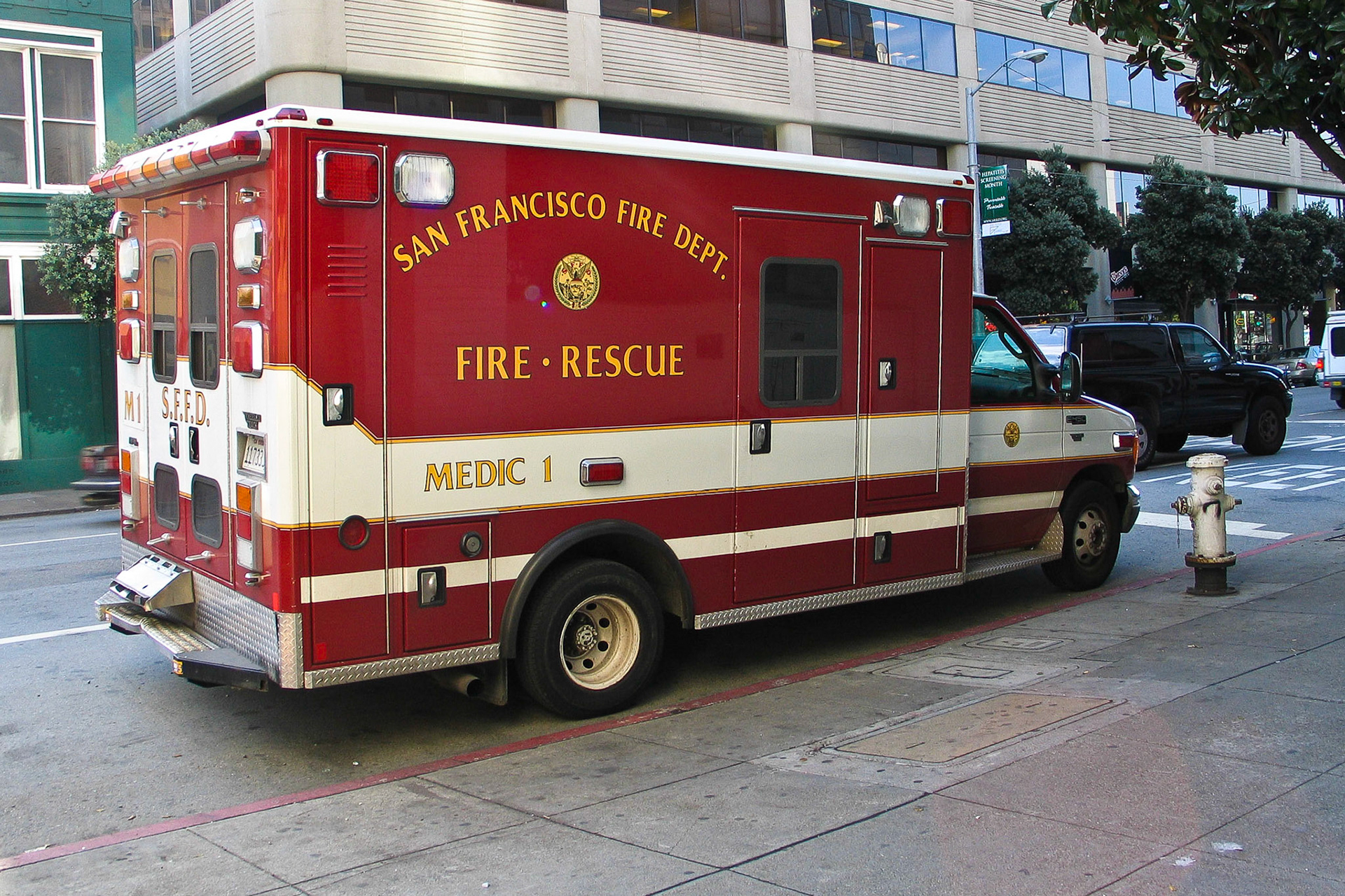 Ambulance, San Francisco, USA