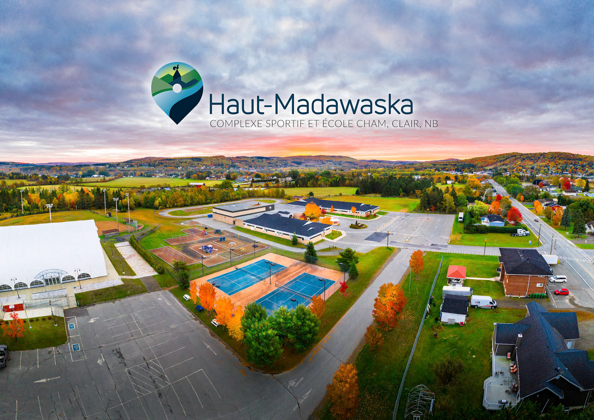 Haut-Madawaska, Complexe Sportif et École CHAM, Clair, NB