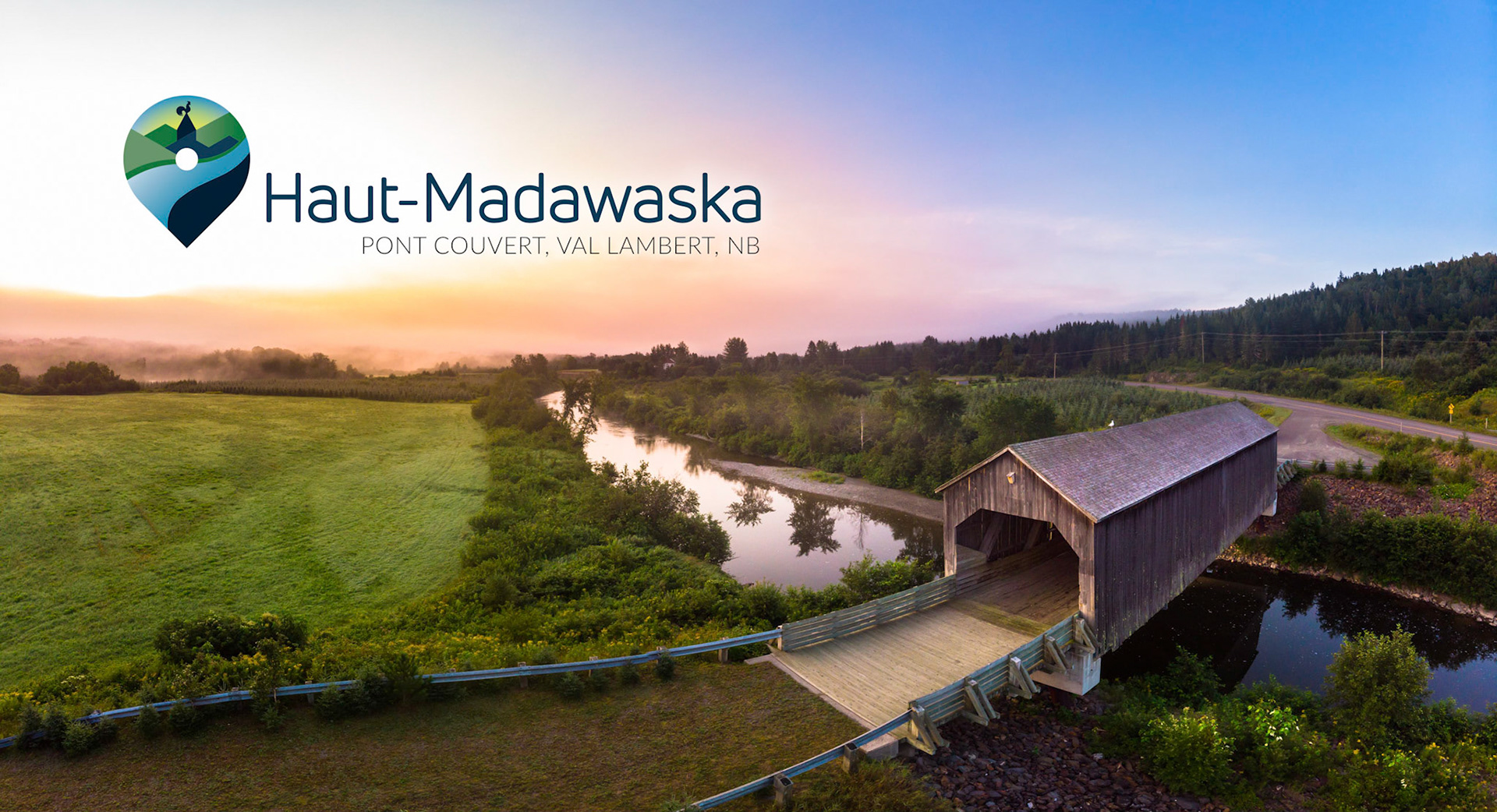 Haut-Madawaska, Pont Couvert, Val Lambert, NB