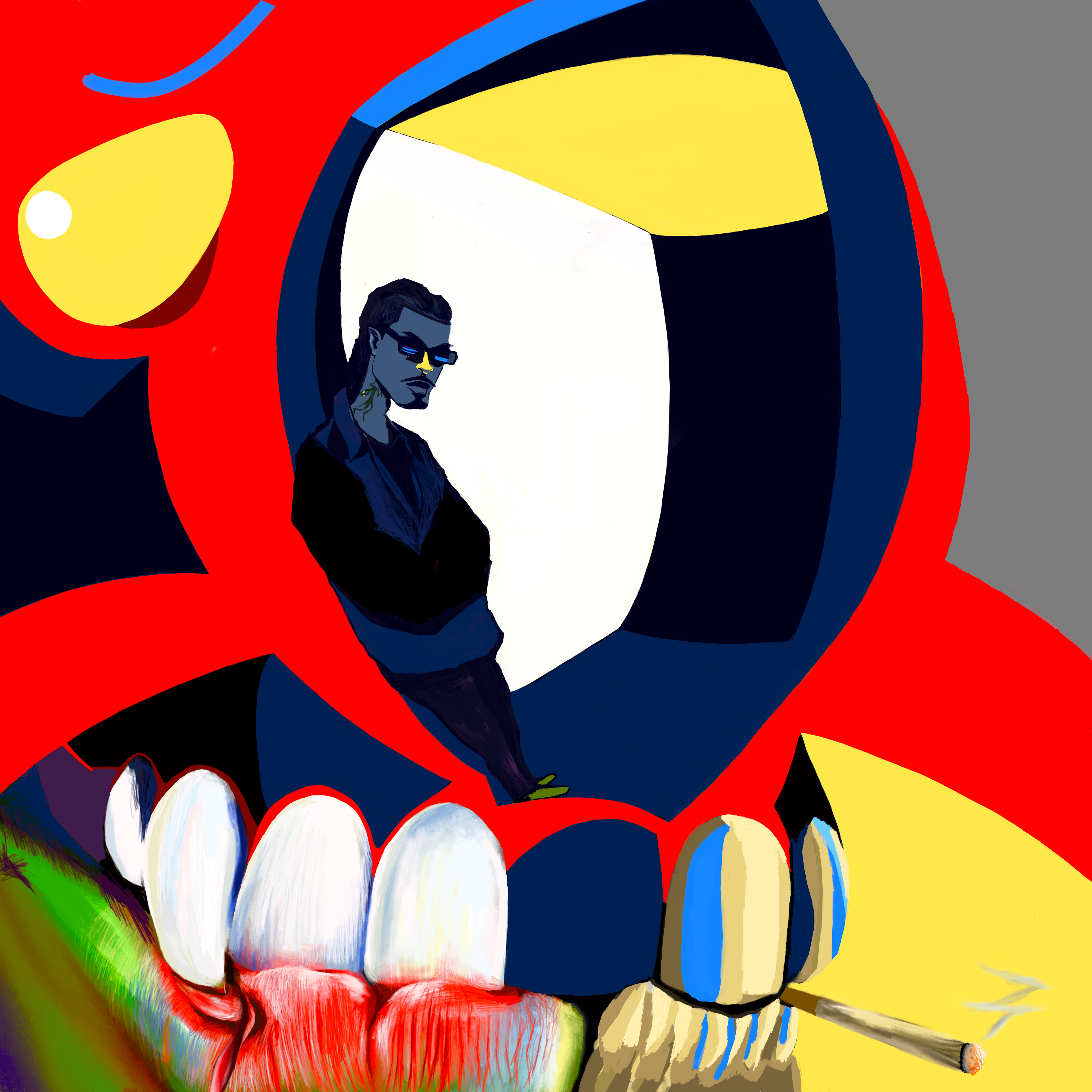 "Self Aware". Inspired by Mac Miller's "Faces"