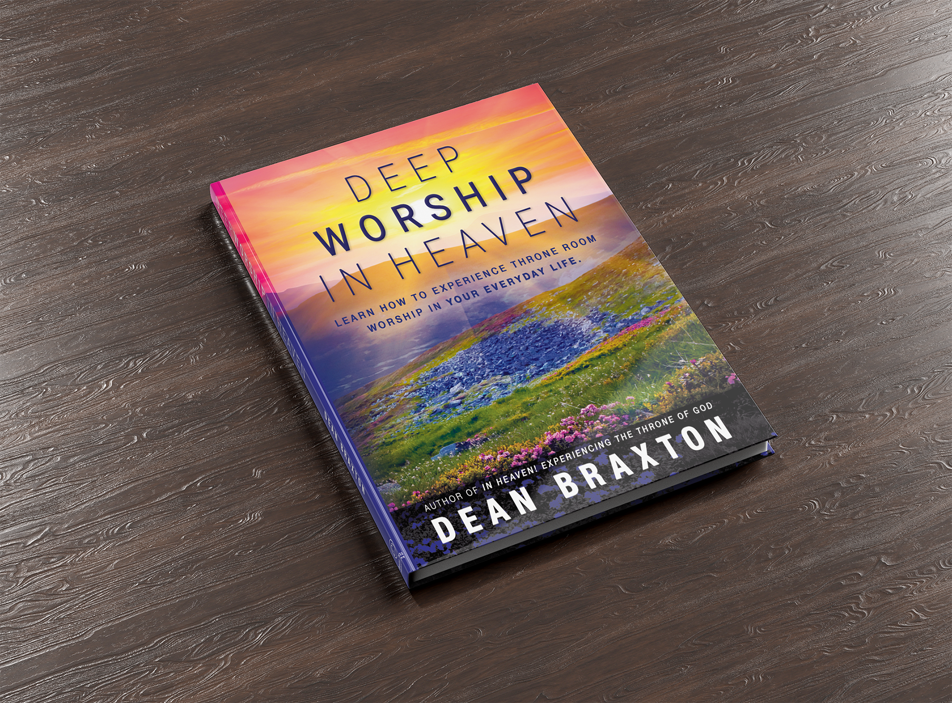 This project required book cover designs for both print and digital platforms.  With experience in working as a designer in a print shop, I was able to work with the print company to set-up the files for print and distribution. Deep Worship in Heaven sold a few thousand copies in the first few months of release and is mainly distributed on Amazon.