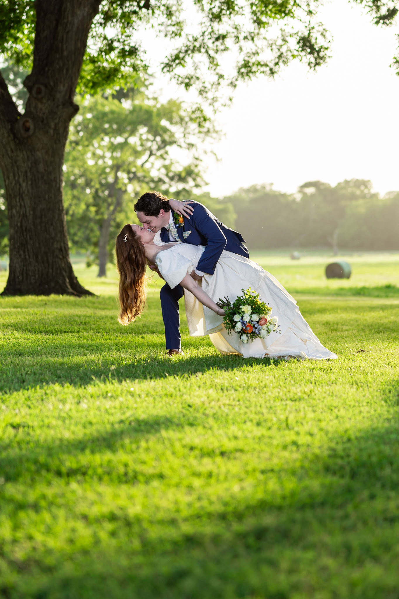 Posed portrait wedding photography