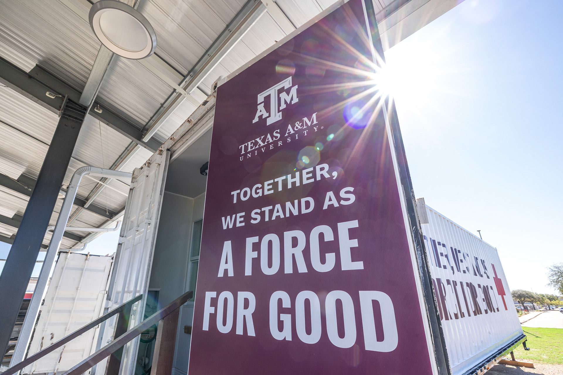 Stock branding for "A Force for Good" campaign 