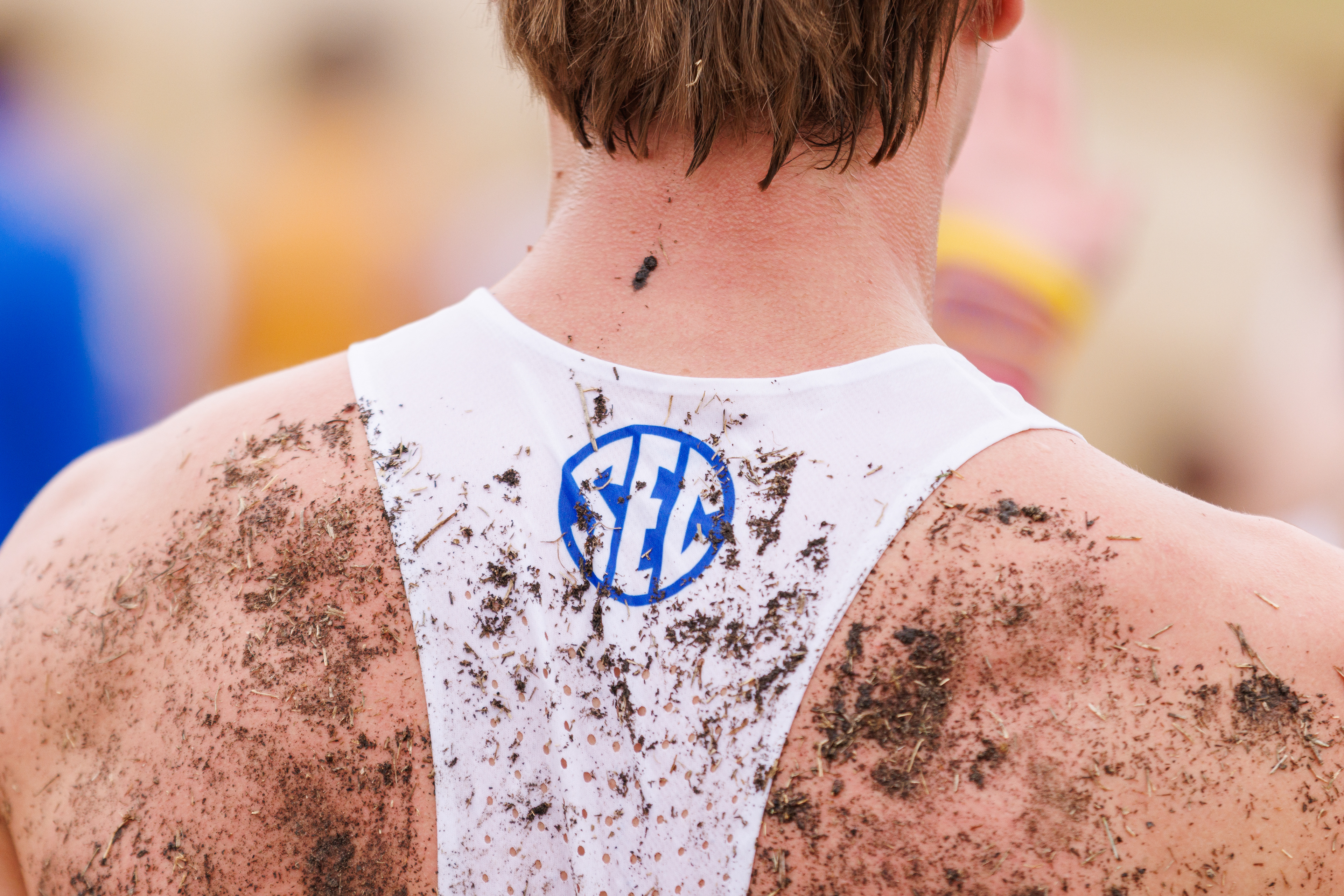 Runner after finishing SEC cross country championship