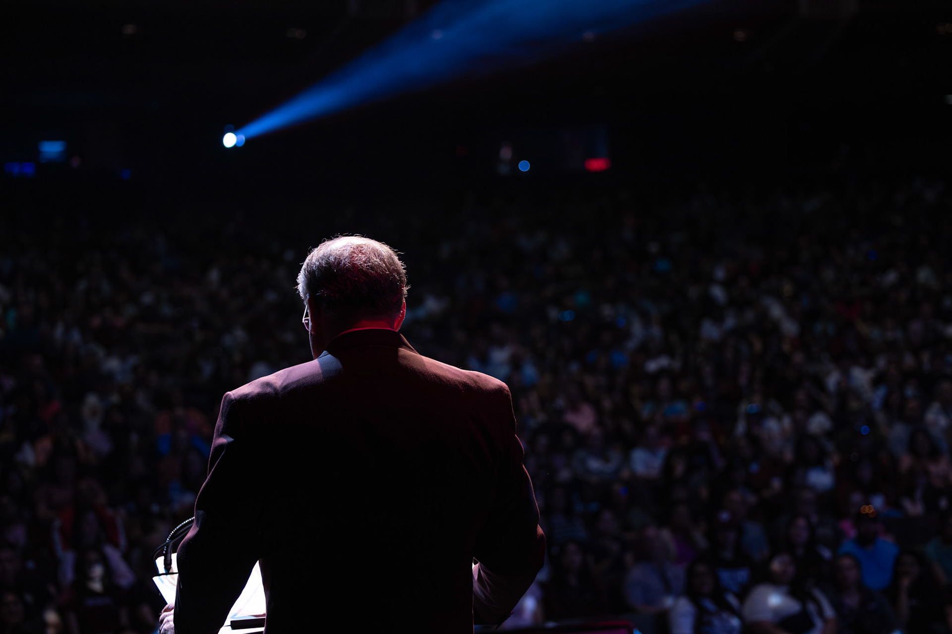 Interim President Williams speaks at Aggieland Saturday