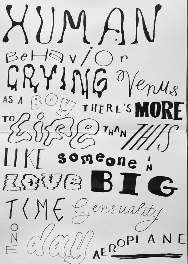 Track list of "Debut" by Björk