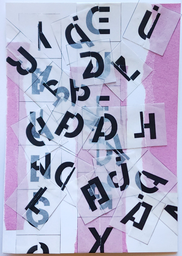 Vellum prints and paper on paper