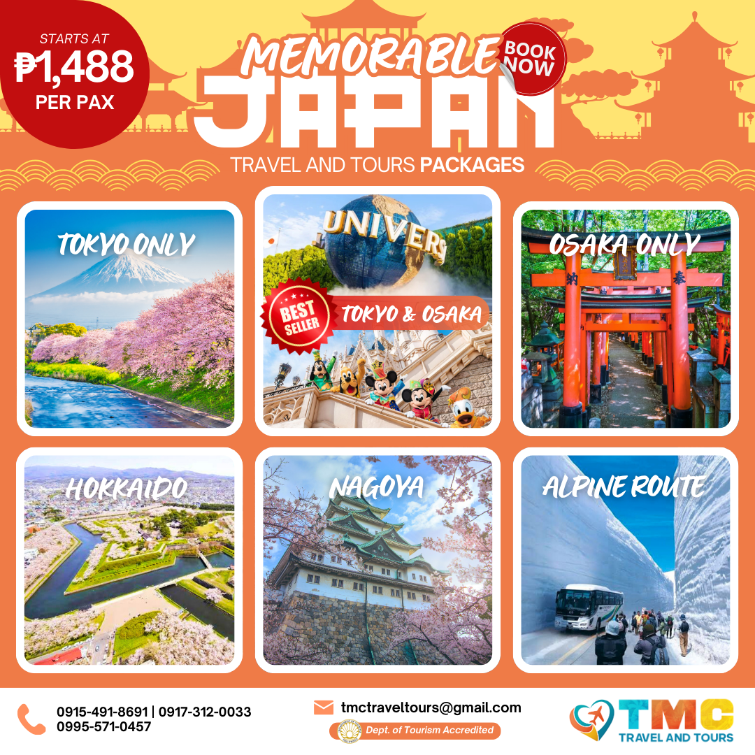 TMC Travel and Tours Central Japan Facebook Post