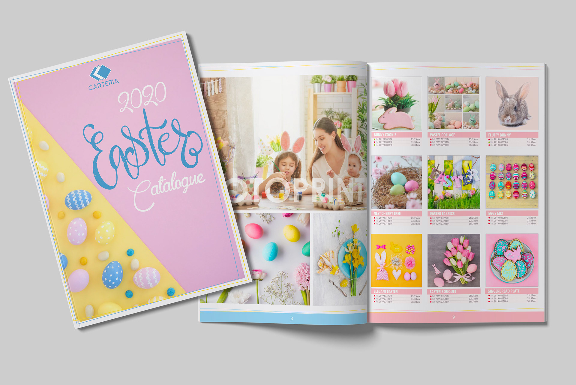 Carteria Easter Catalog - Italy