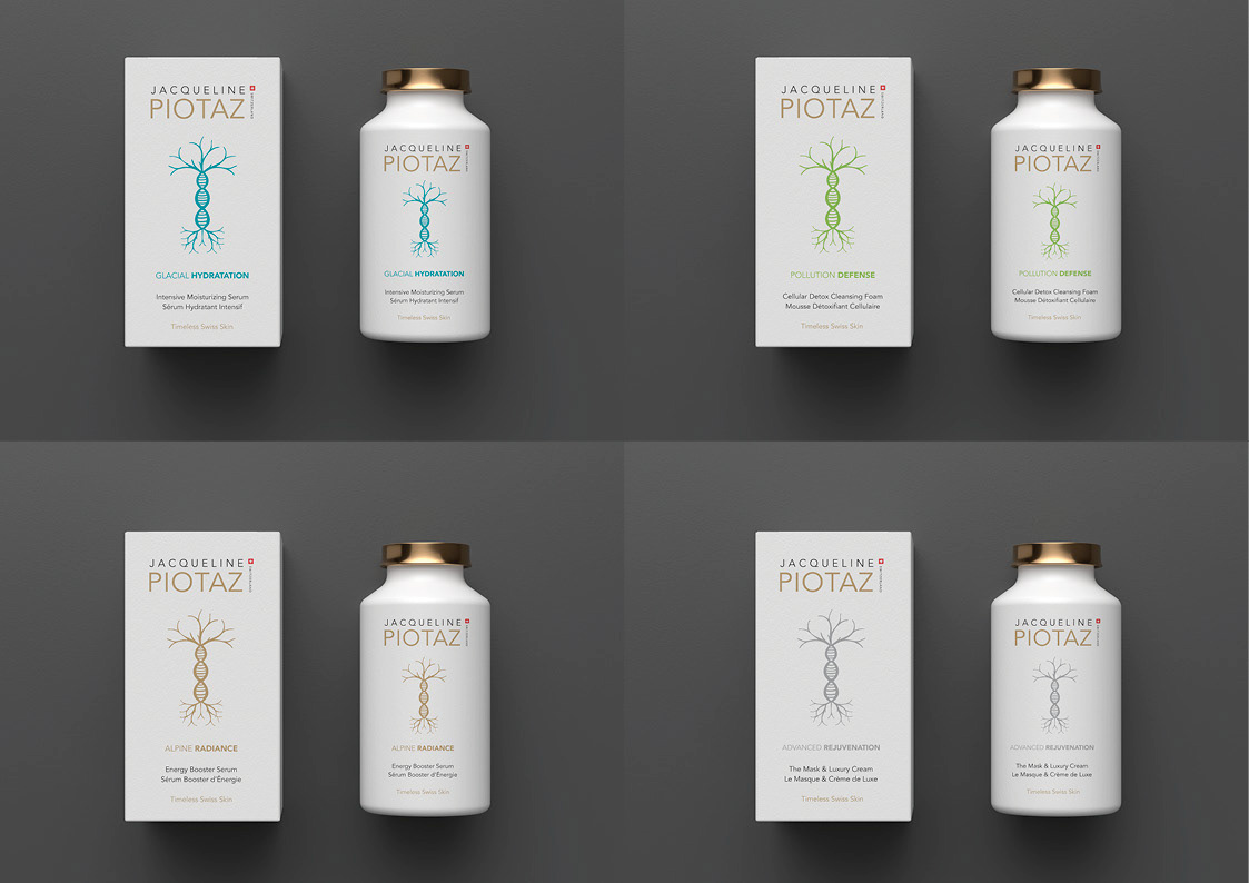 Graphic Design for Luxurious Face Creams - Switzerland