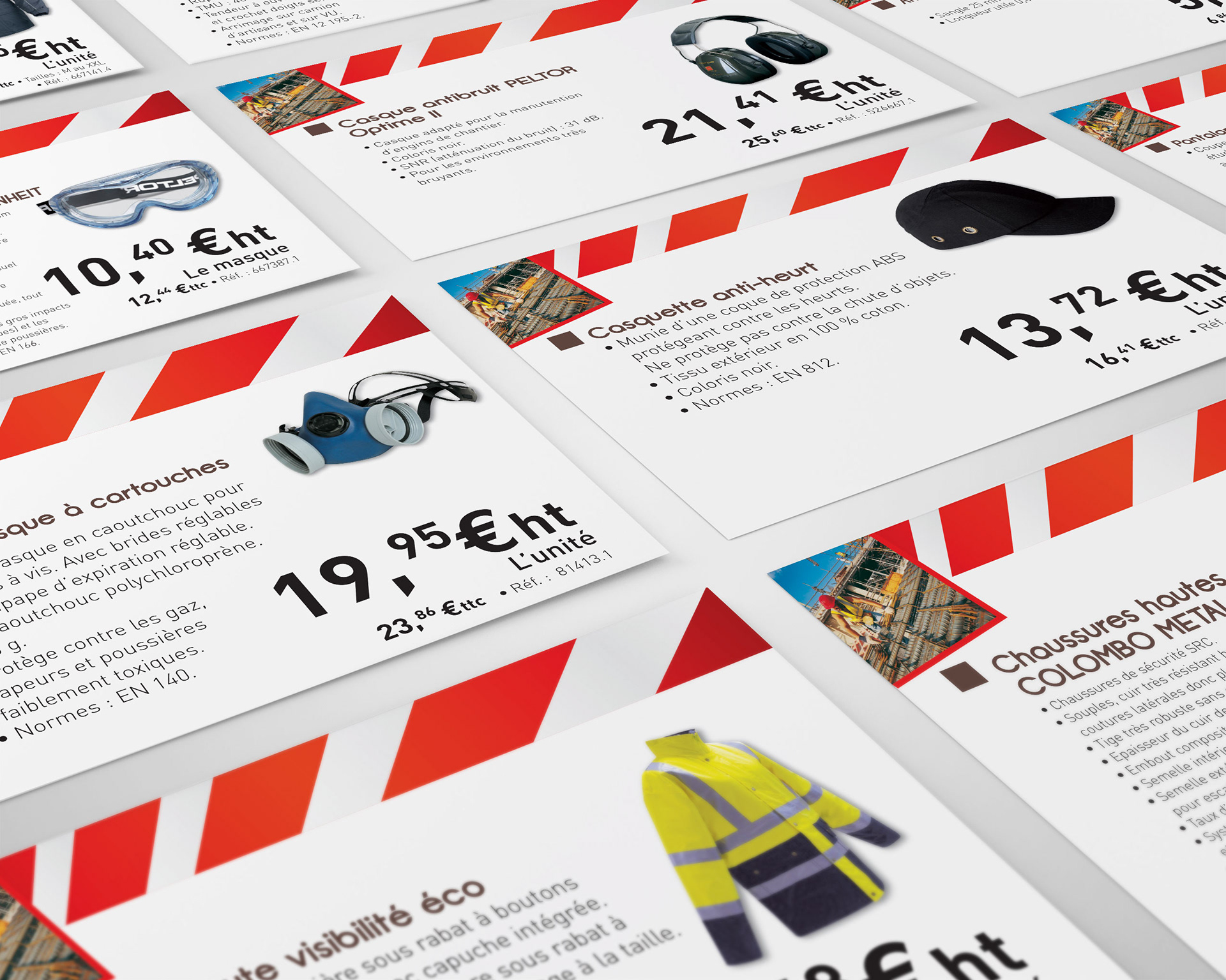 Price Labels for Shop Shelves - France