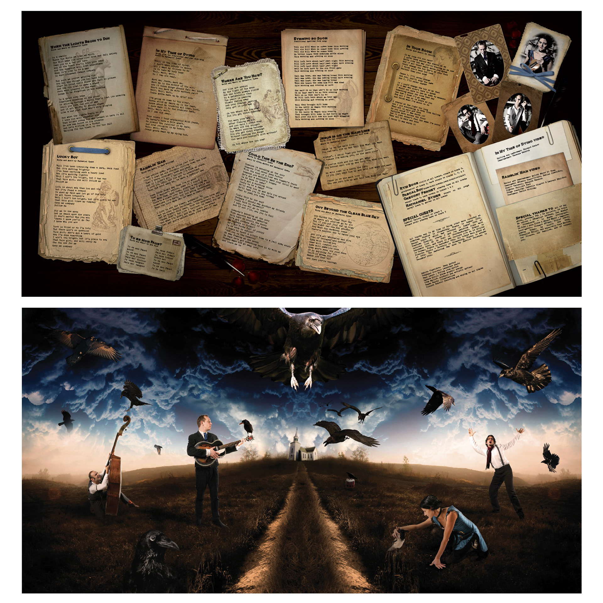 Chapel Hill 8-Fold Booklet / Poster - France 