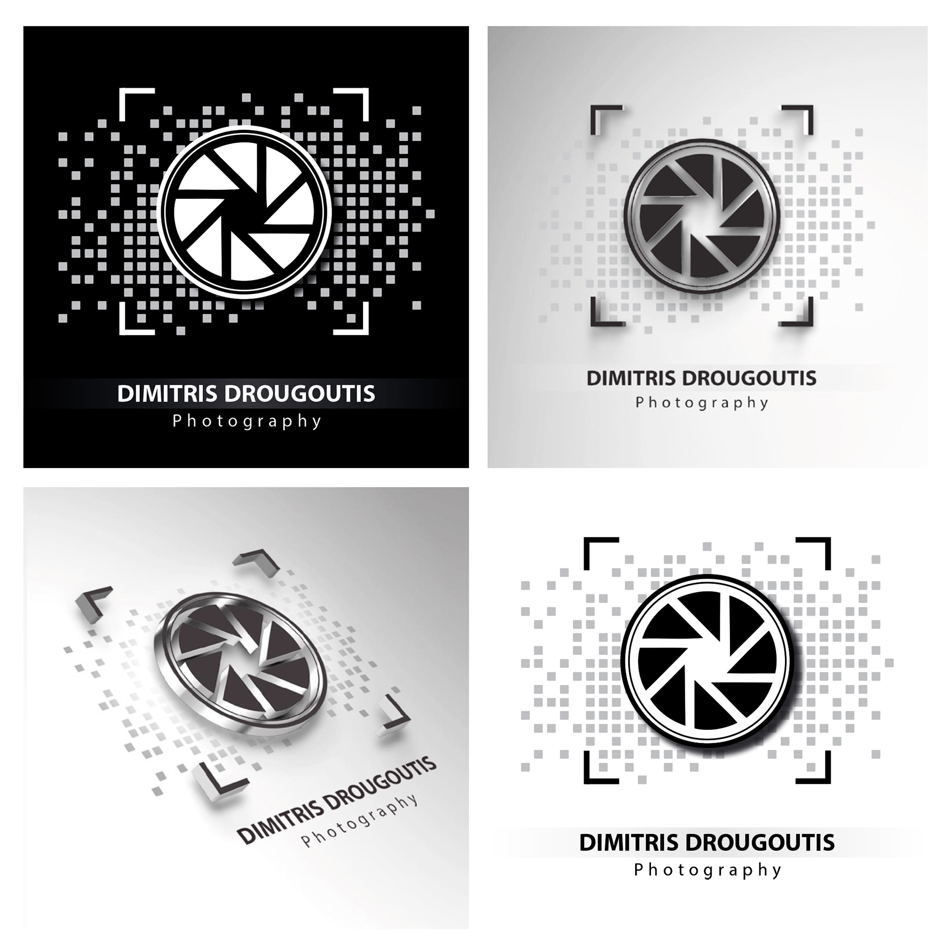 Dimitris Drougoutis Photographer Logo - Greece