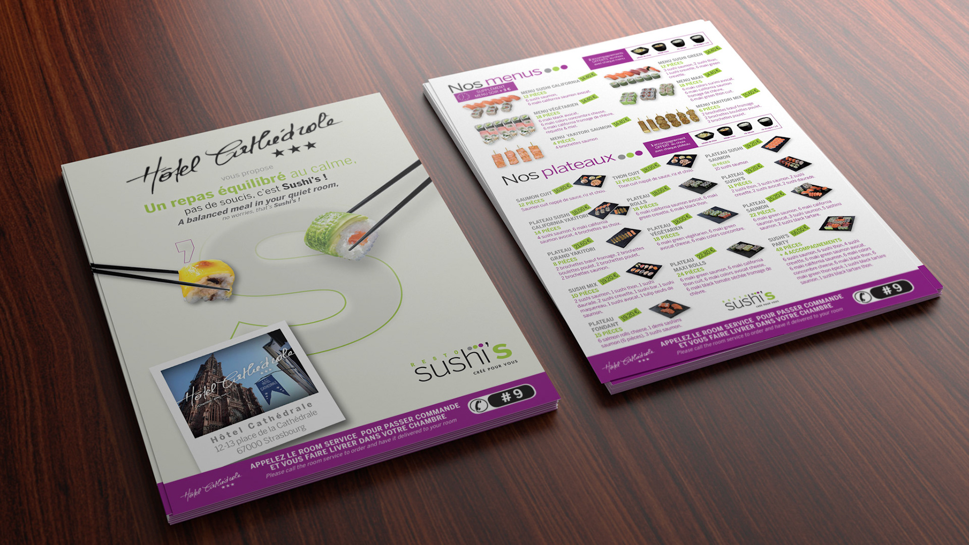 Resto Sushi's Hotel Delivery - France