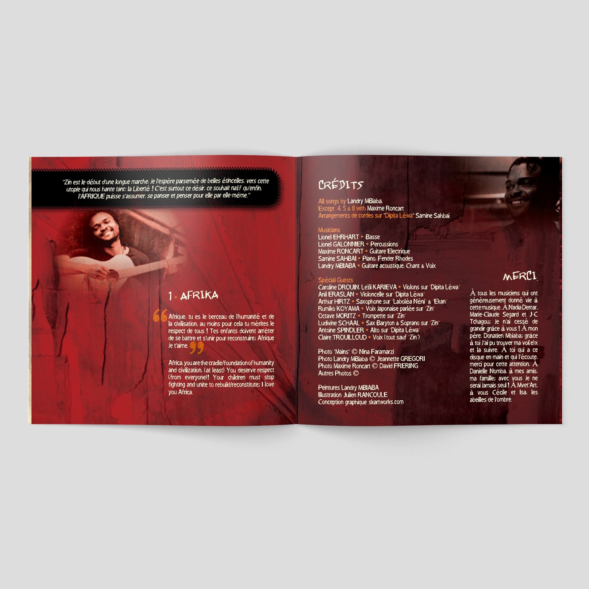 Landry Biaba Booklet - France