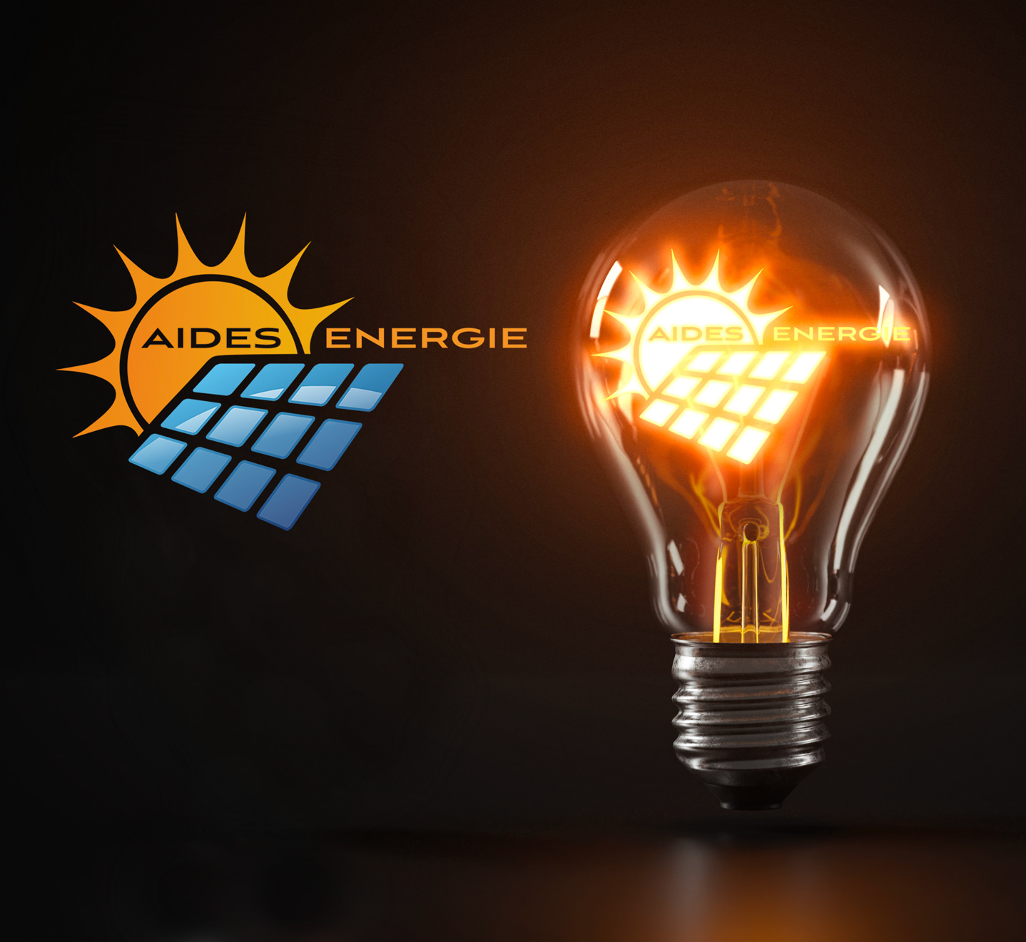 Logo Aides Energie for Solar Panels subventions - France