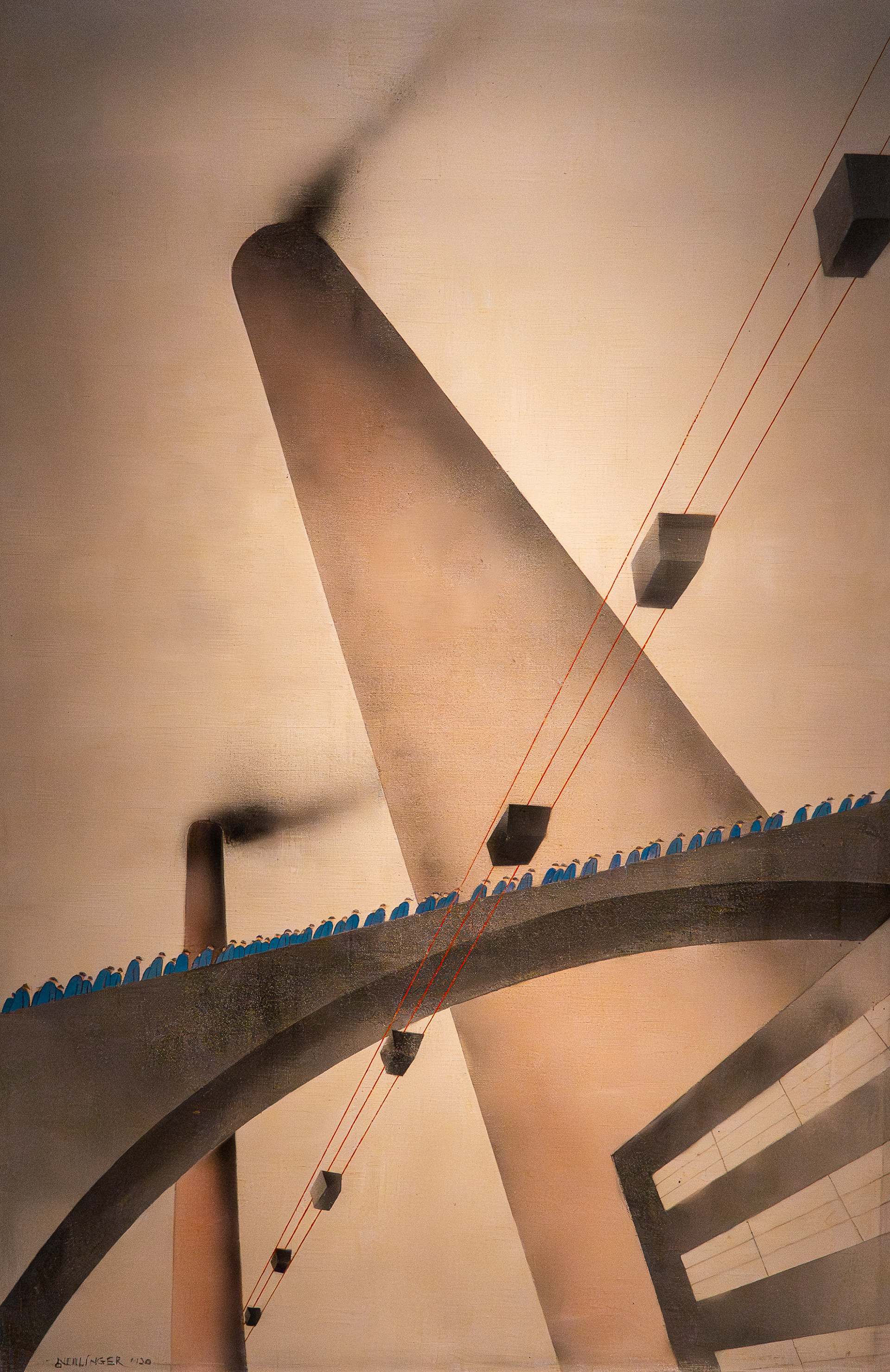 oskar nerlinger; an die arbeit, 1930