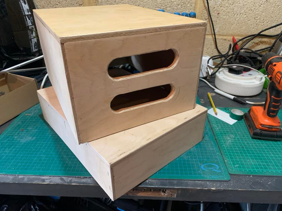 homemade Apple Boxes