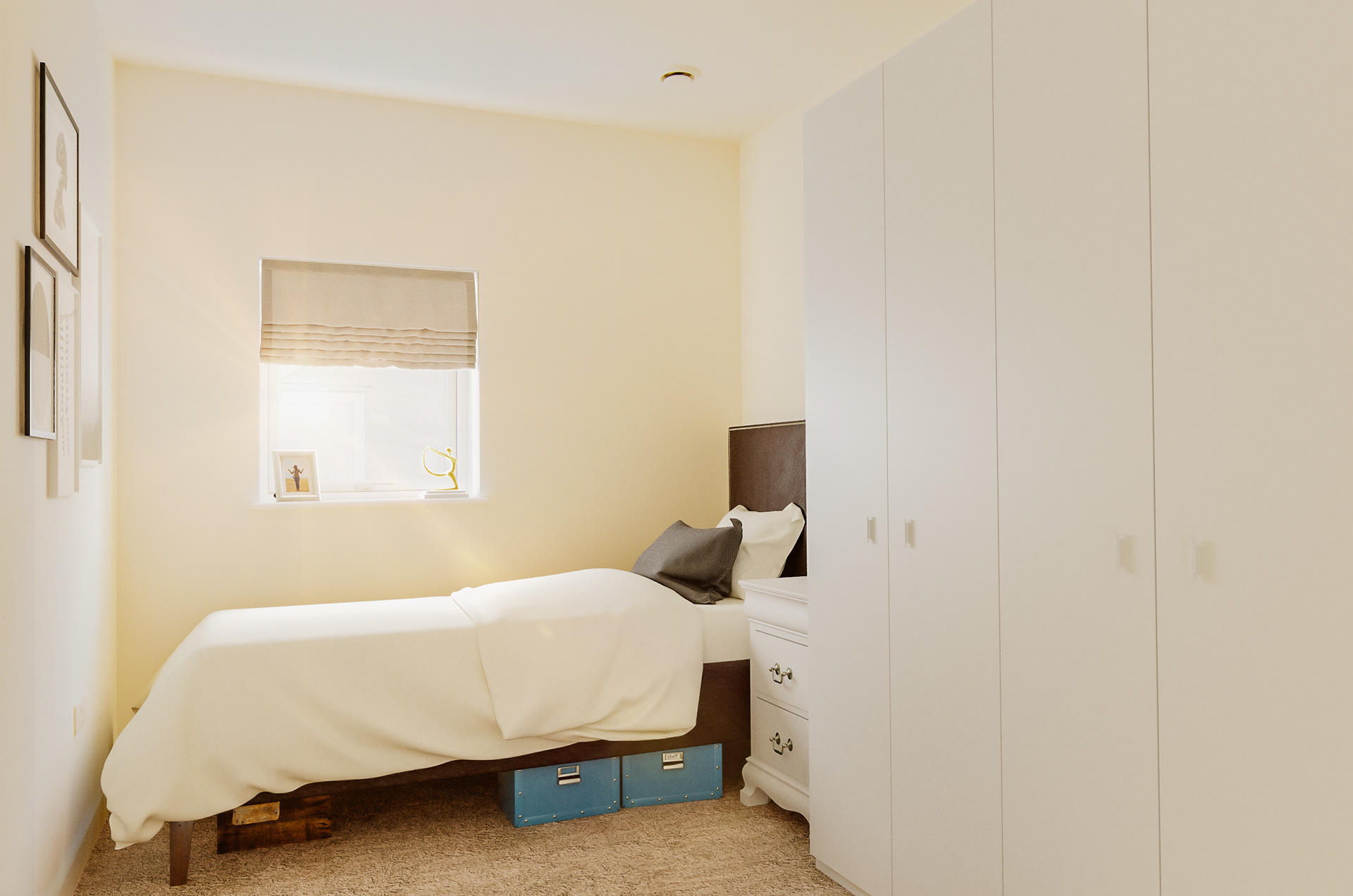 3D objects composited into a 2D photograph