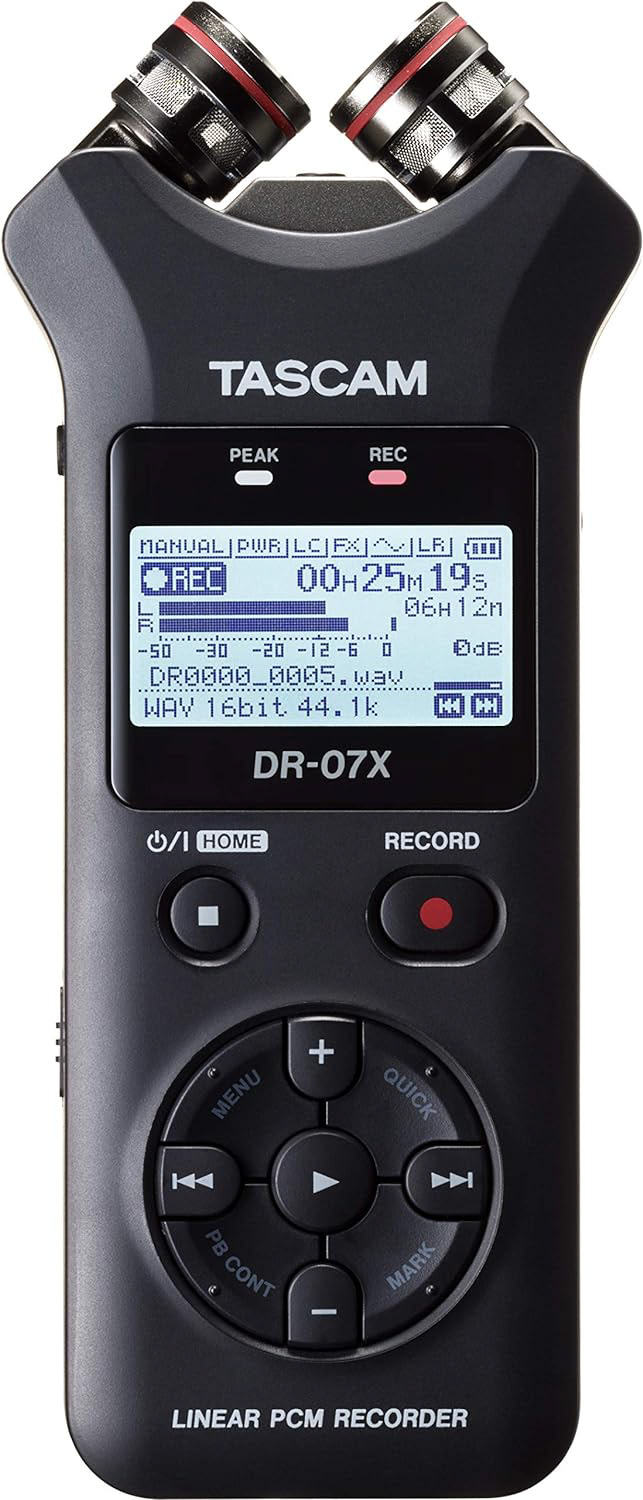 Tascam DR-07x sound recorder
