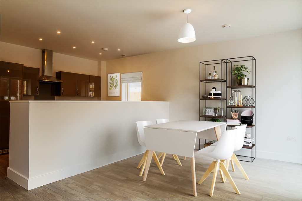 3D objects composited into a 2D photograph