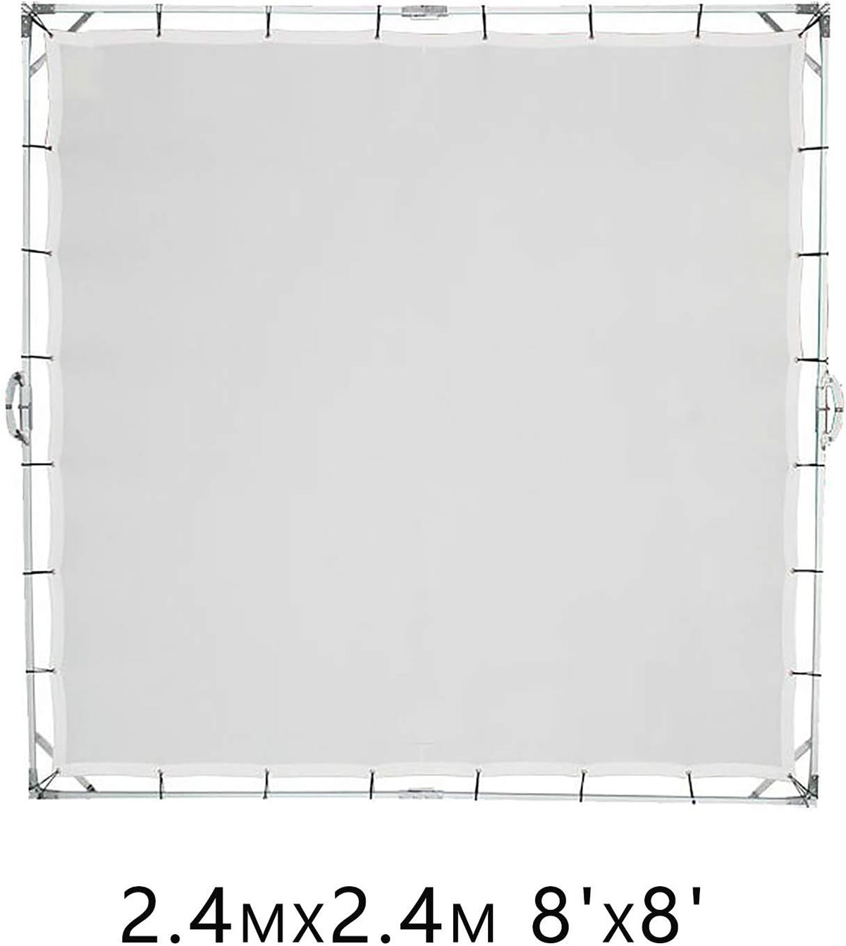 8' x 8' overhead scrim/butterfly