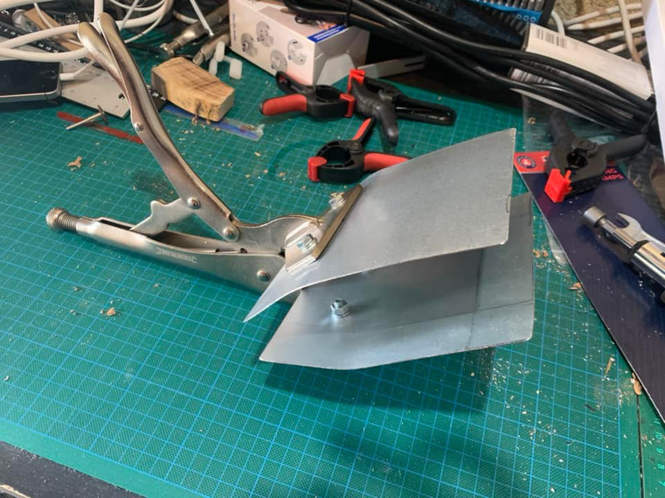 homemade Quacker clamp