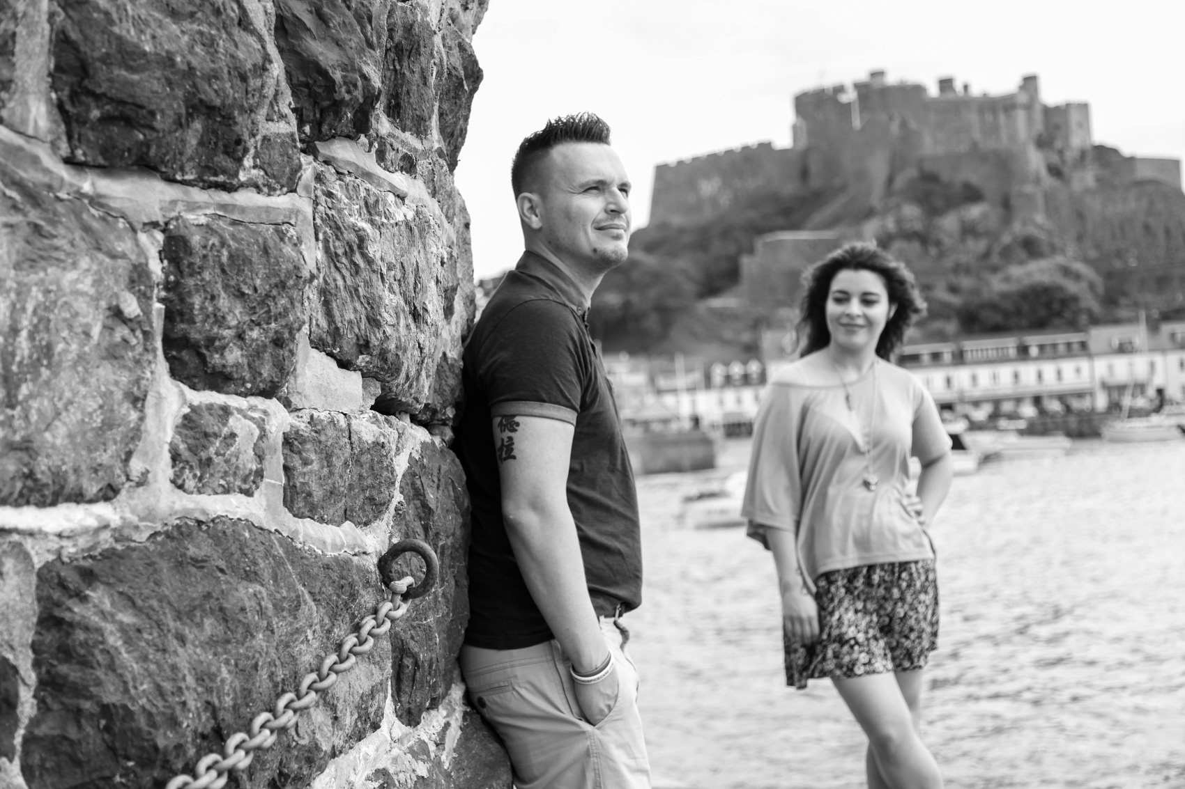 engagement photoshoot jersey