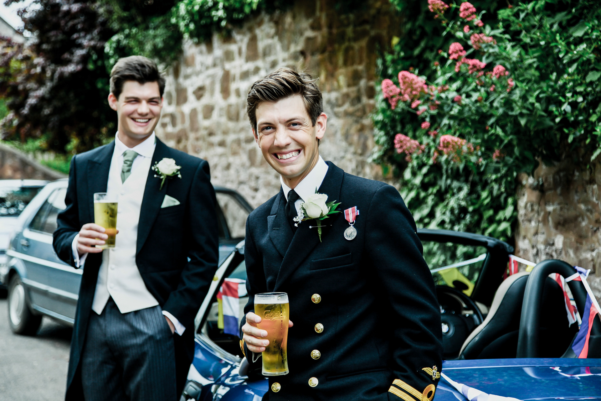 groom and best man somerset