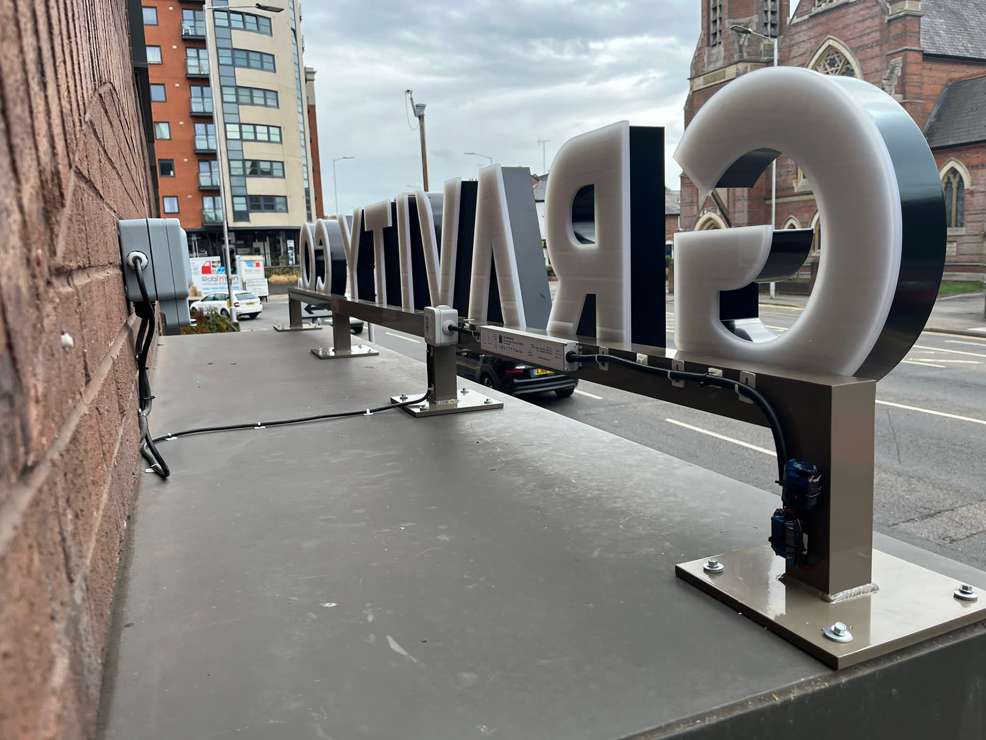 Illuminated Built Up Lettering