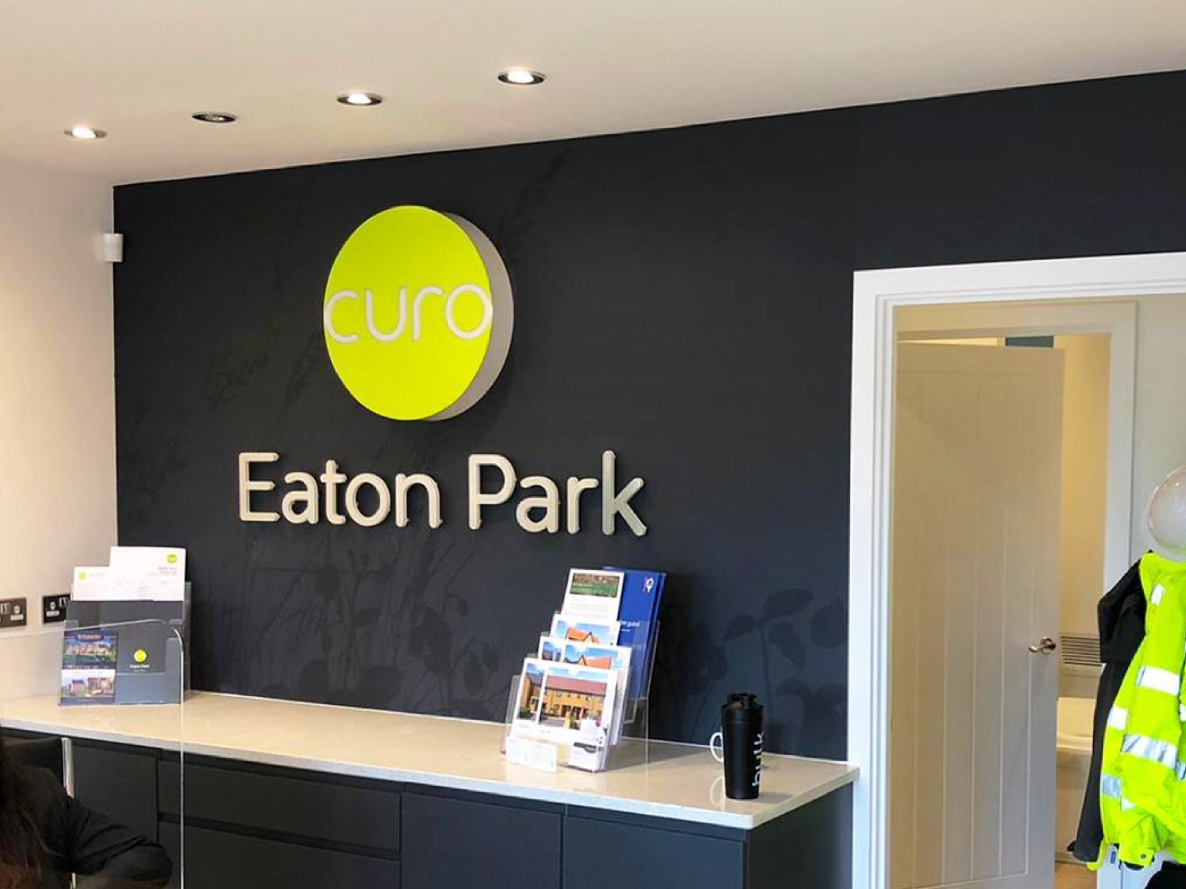 Built Up Lettering & Wallpaper