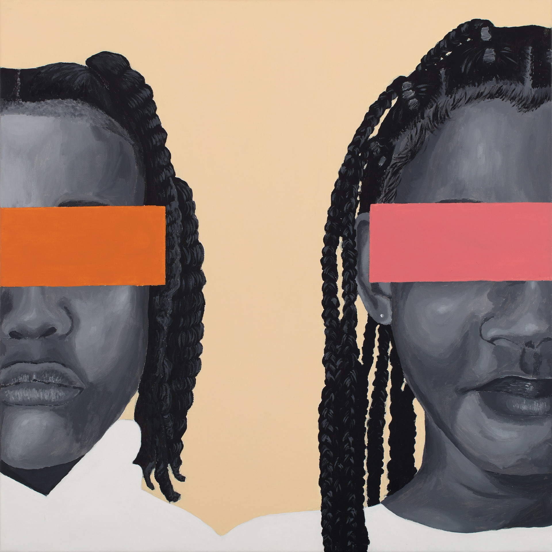 Innocence, 2022, 20x20 inches, Acrylic on Canvas