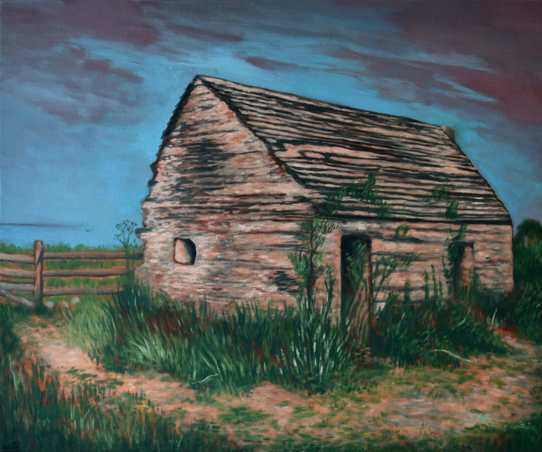 La lépreuse - Huile sur toile - 65 x 54 cm - Mai 2020 - Cours de peinture à l'huile Paris 13 - Artiste Peintre Jean-Baptiste Miette