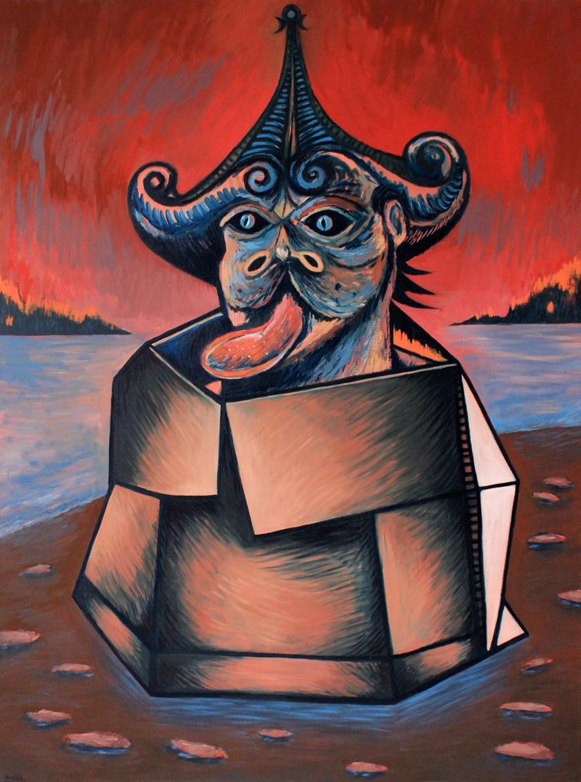 Le rêve Huile sur toile - 130 x 97 cm - Juillet 2012