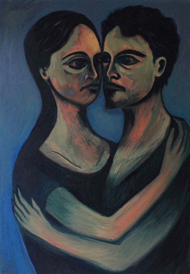 Ronda Huile sur toile - 116 x 81 cm - Décembre 2015