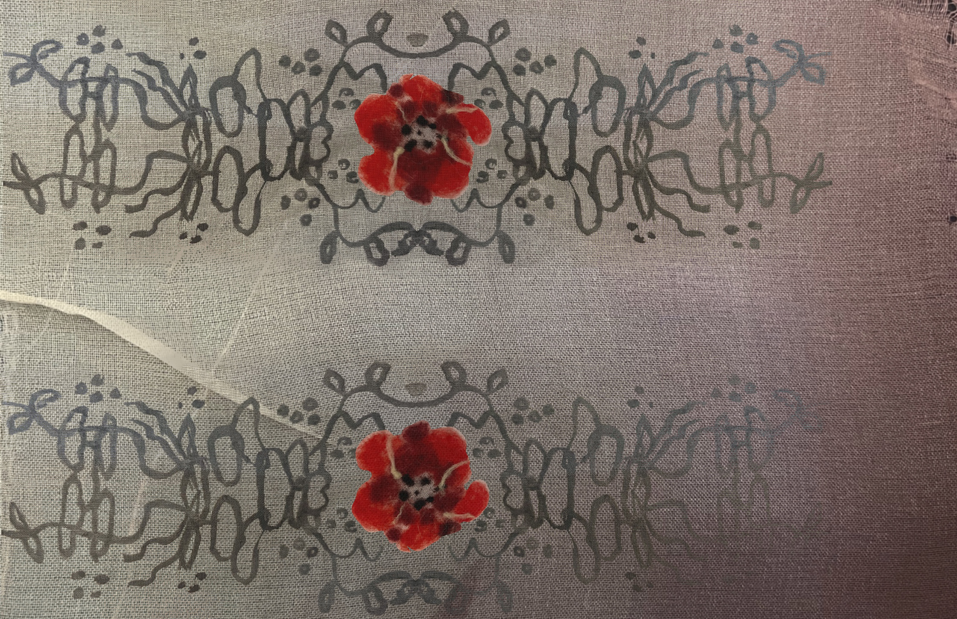 Ink Painting and Felting