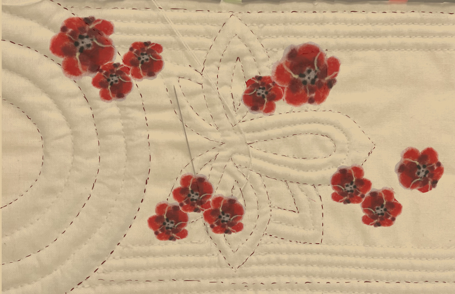 Felting and Corded Quilting