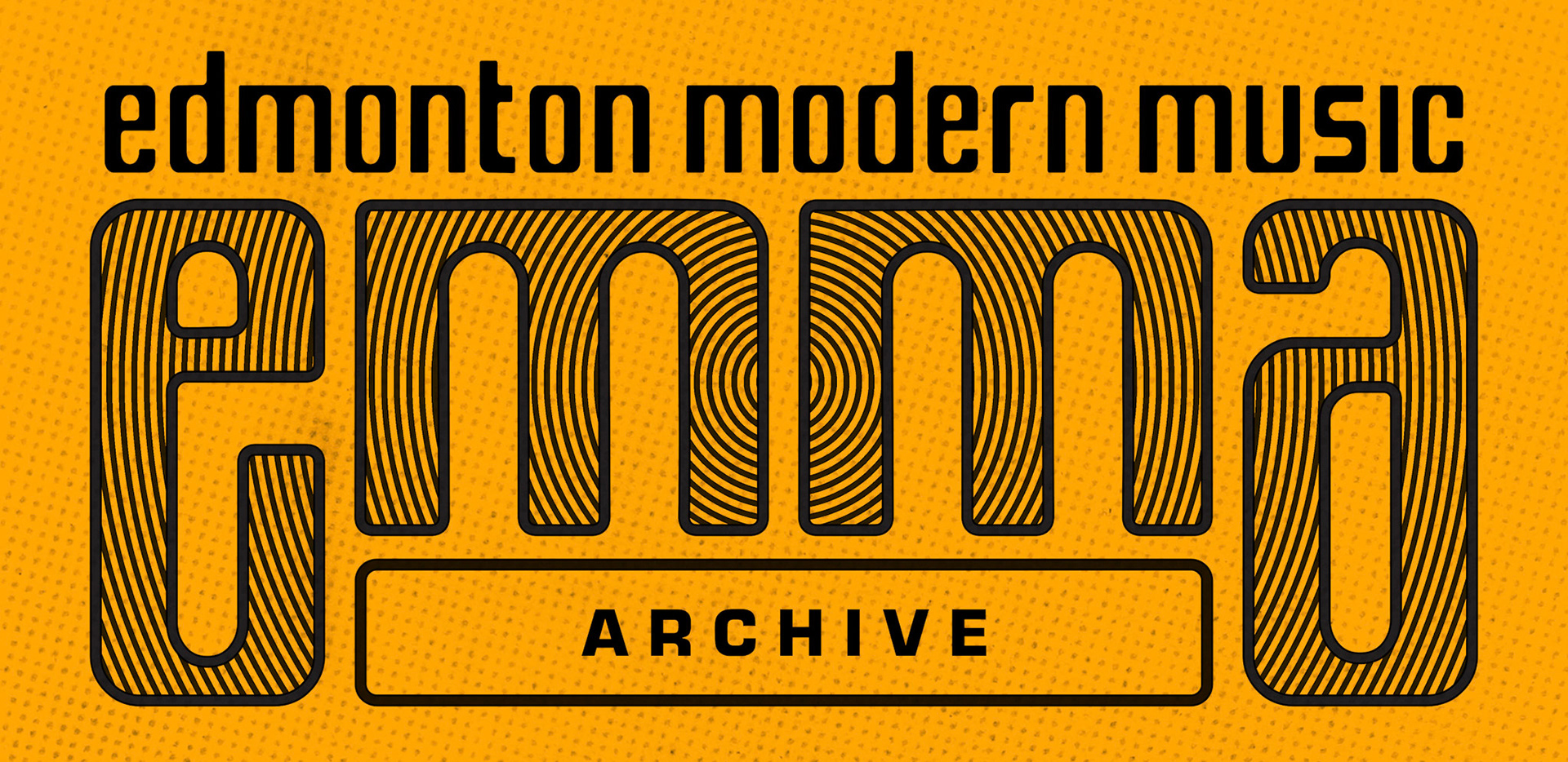 EMMA - Edmonton Modern Music Archive Graphic Logo