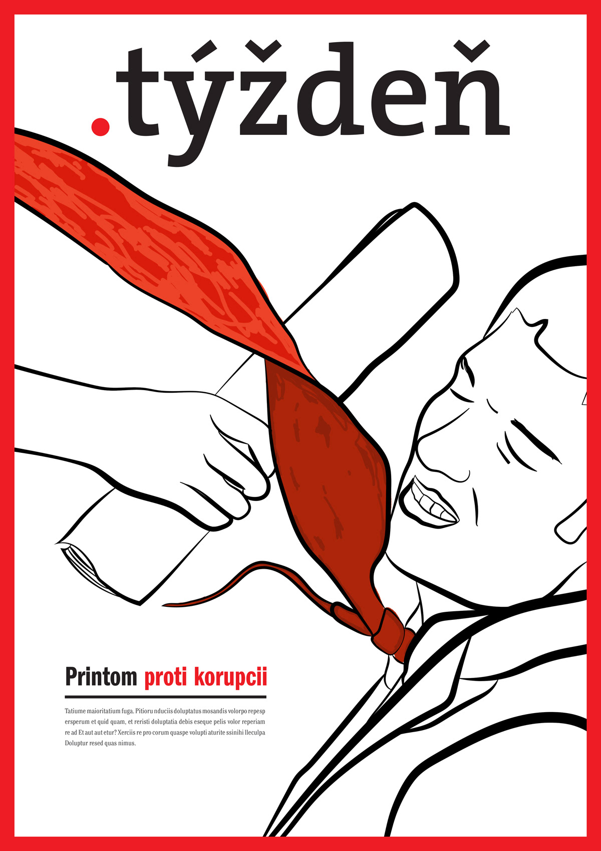 CAMPAIGN ILLUSTRATION FOR .tyzden