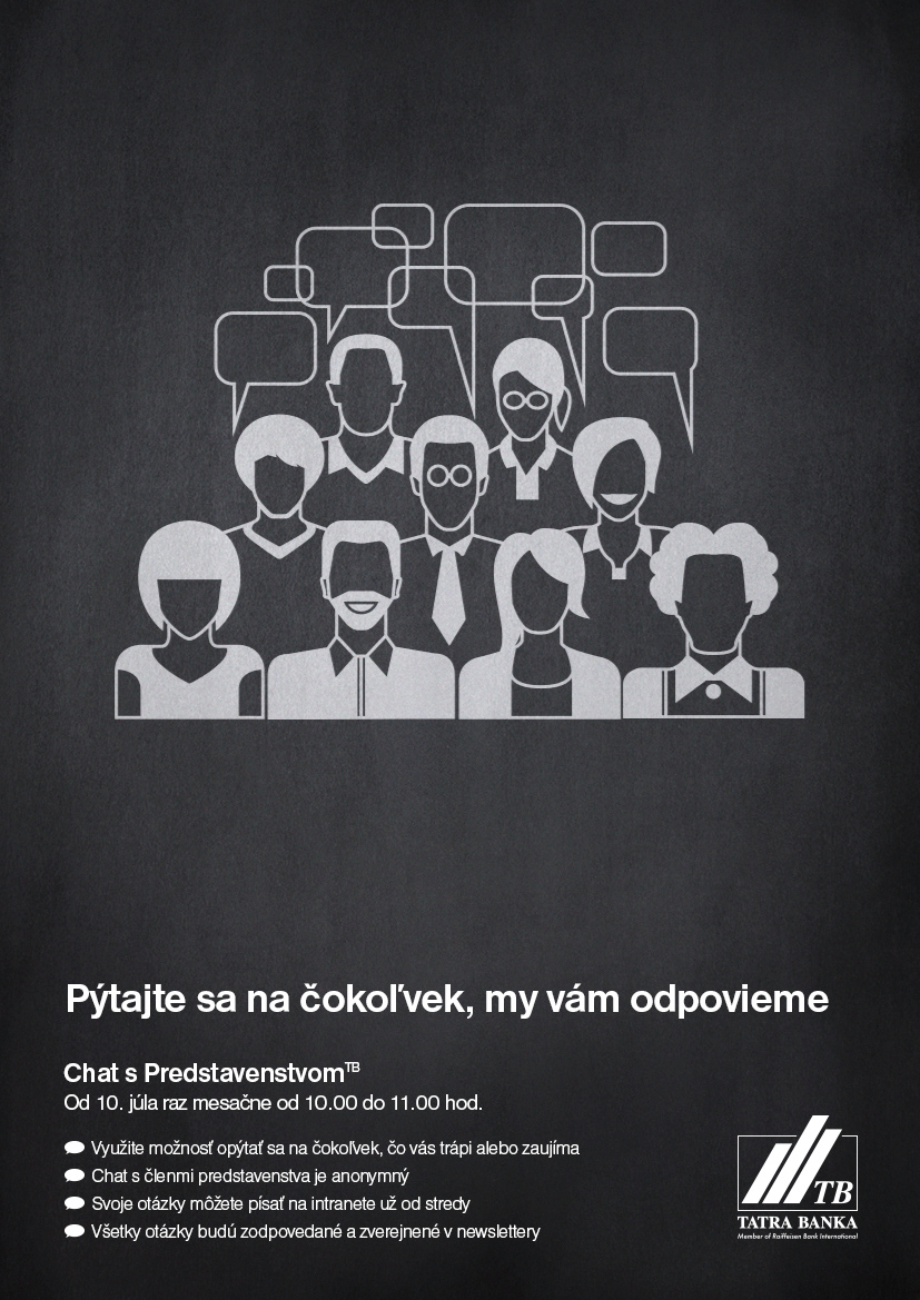 offline BTL communication for TATRA BANKA
