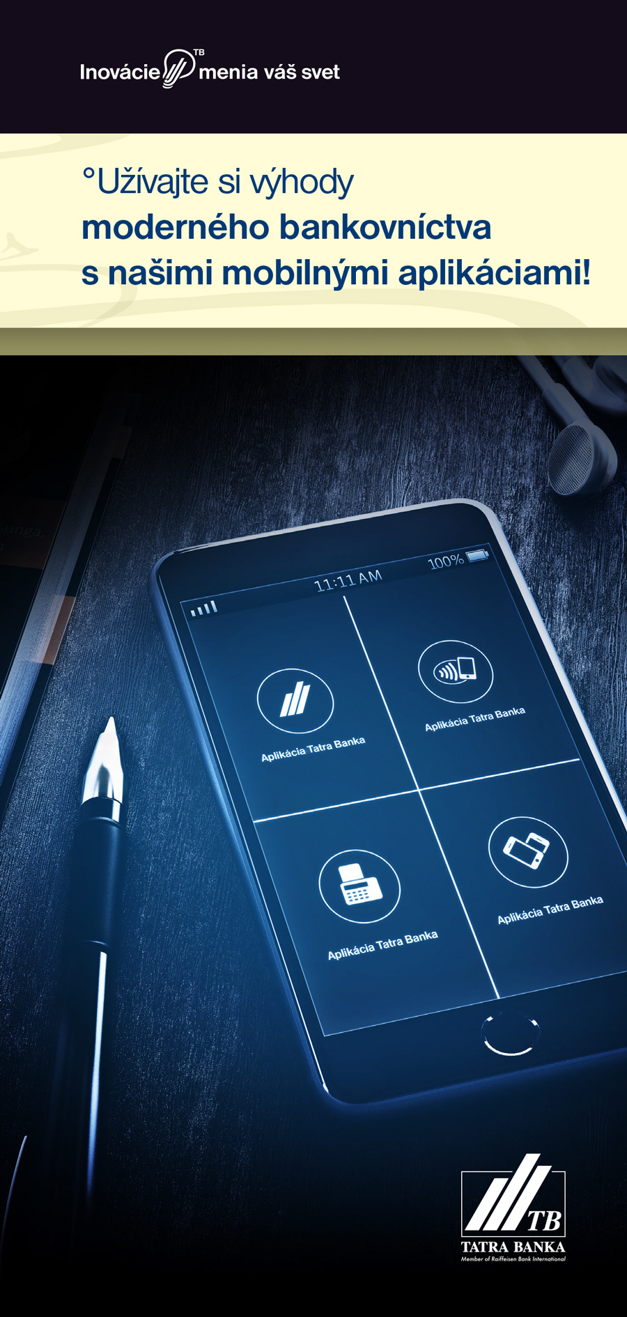 offline BTL communication for TATRA BANKA