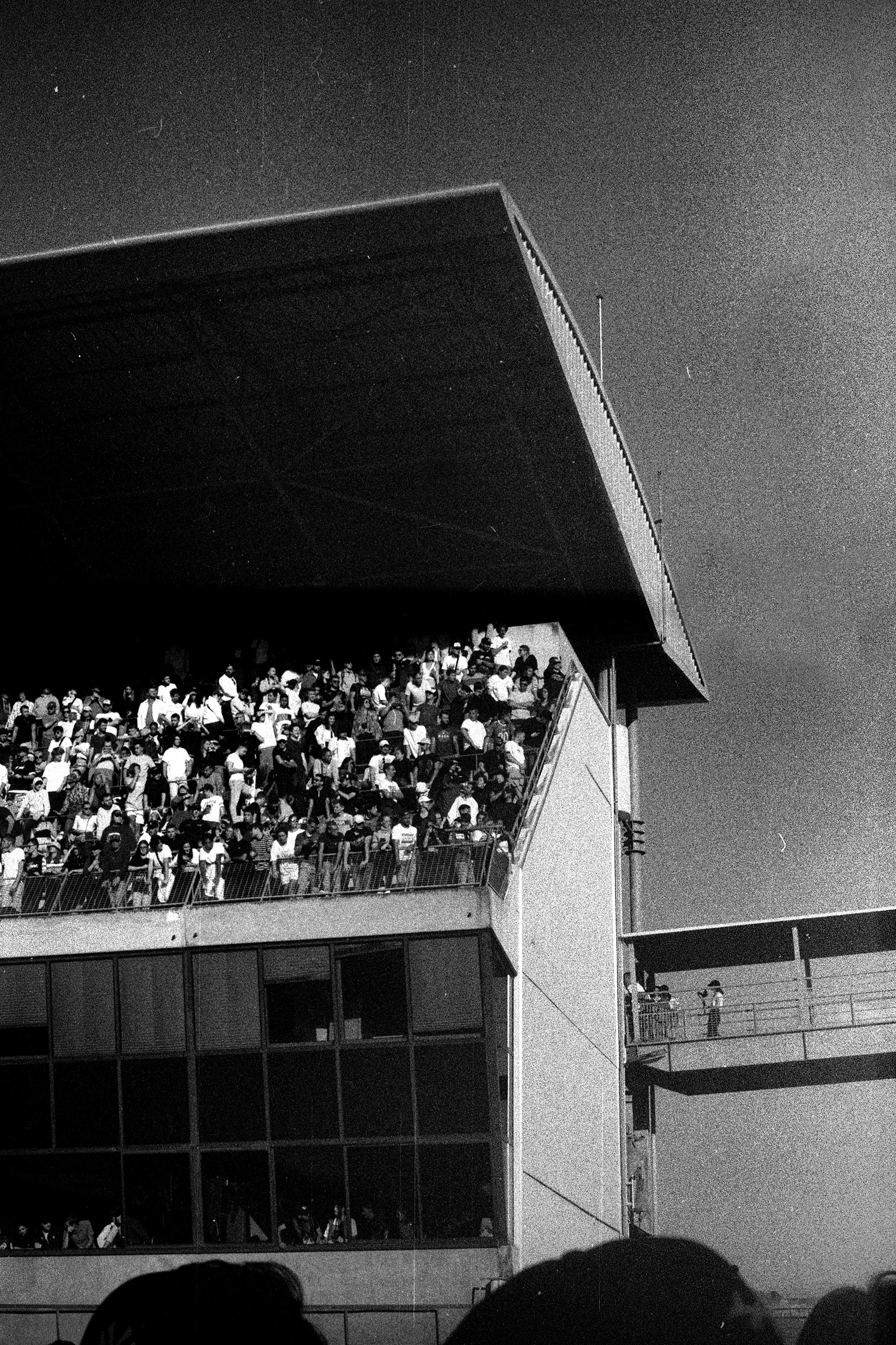 "Plein gradin" - Ilford Pan 100 - Olympus OM10 ©JuniorPhotos 2022