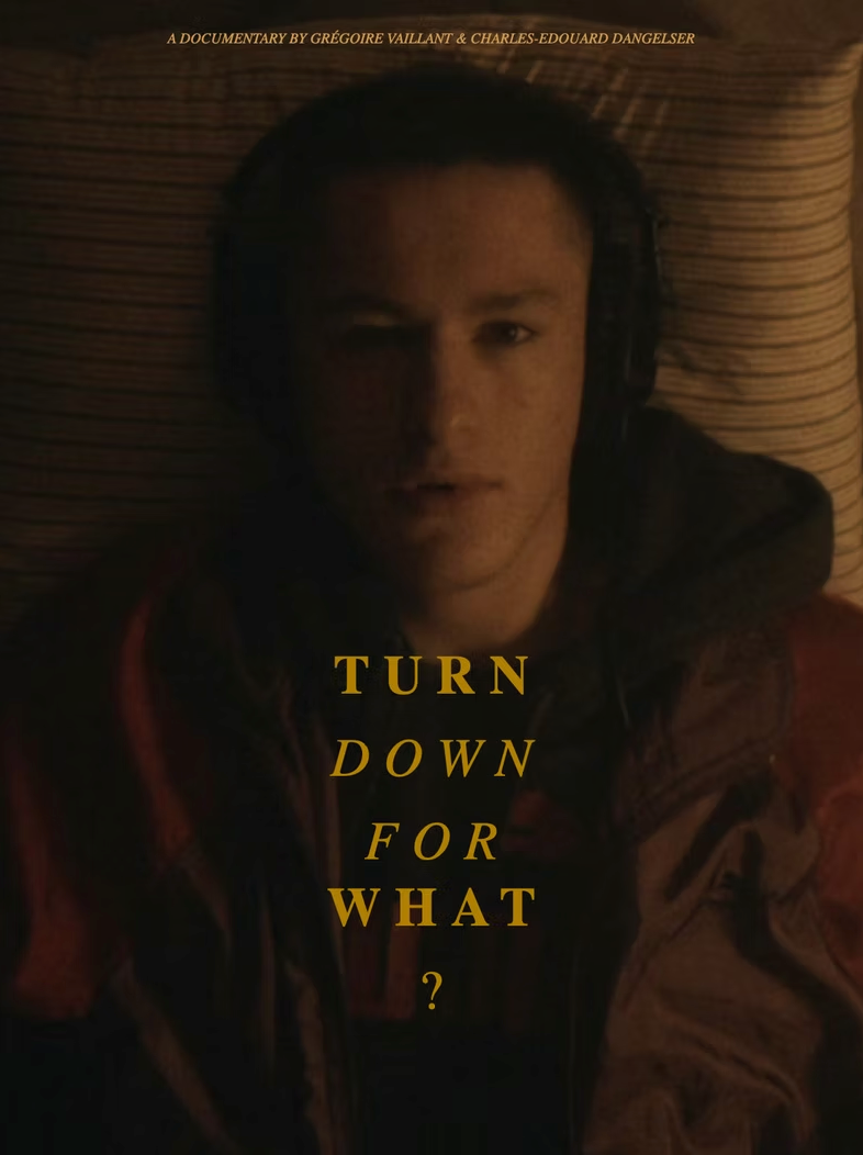 Turn down for what / Grégoire Vaillant & Charles-Edouard Dangelser