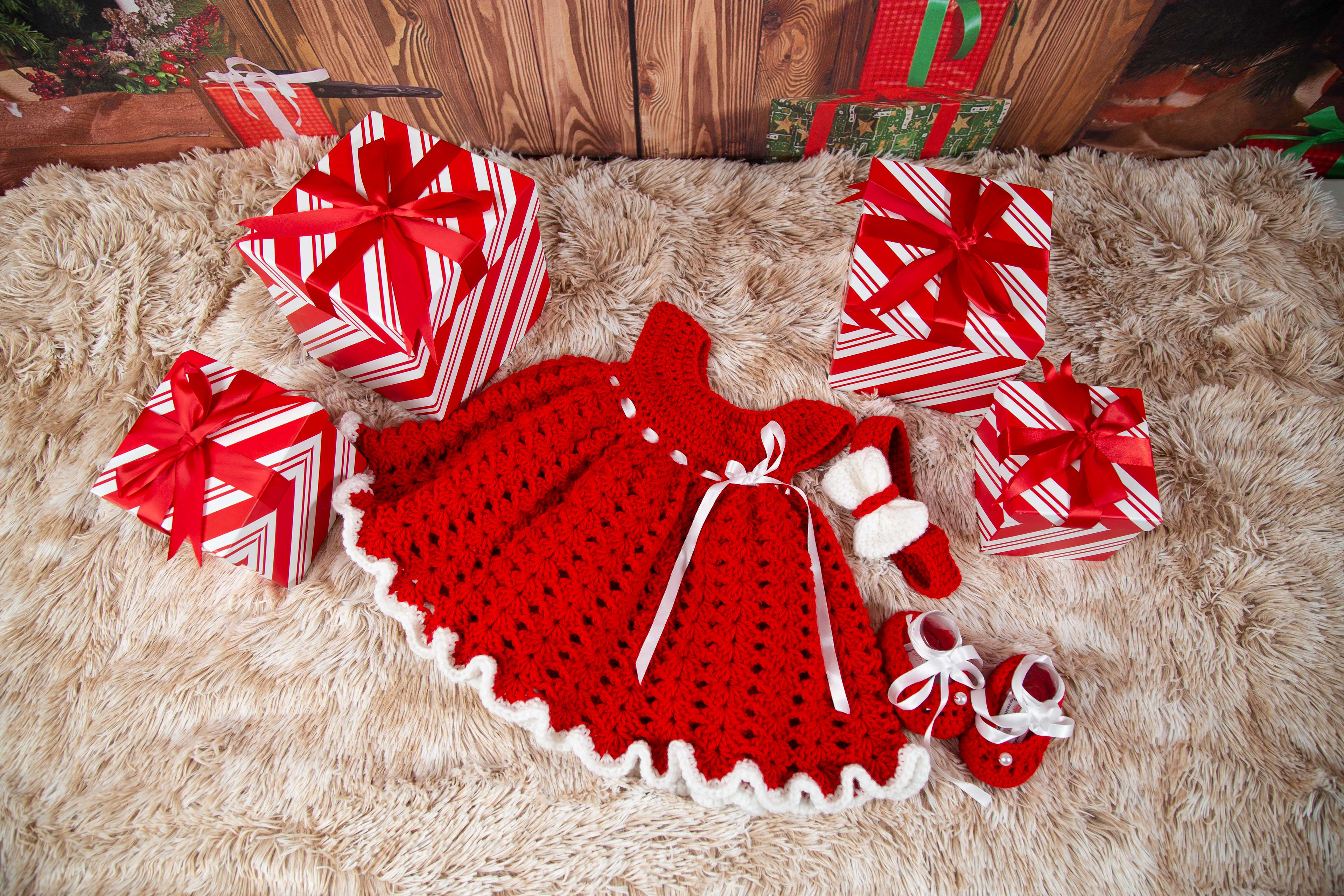Red holiday set $85 Headband $20 Pearl shoes $35 =$140 bundle &  save $10= $130