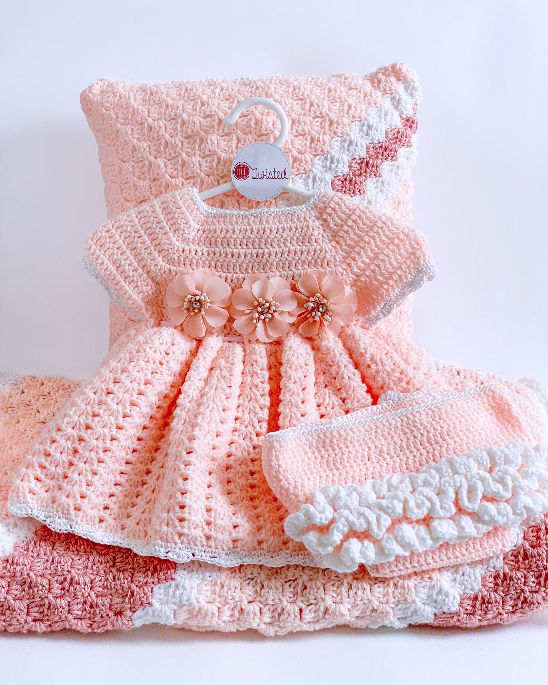 Dress $90 , headband $22, Shoes $38 = $150 Bundle $140 (Clothes set only)