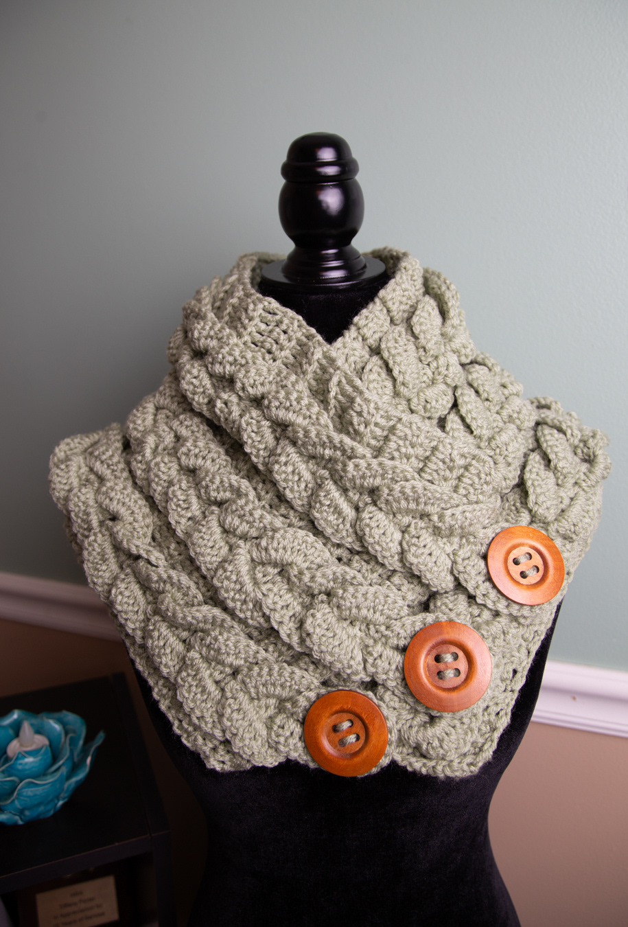 3 Button Acrylic Cowl Starting at $65
