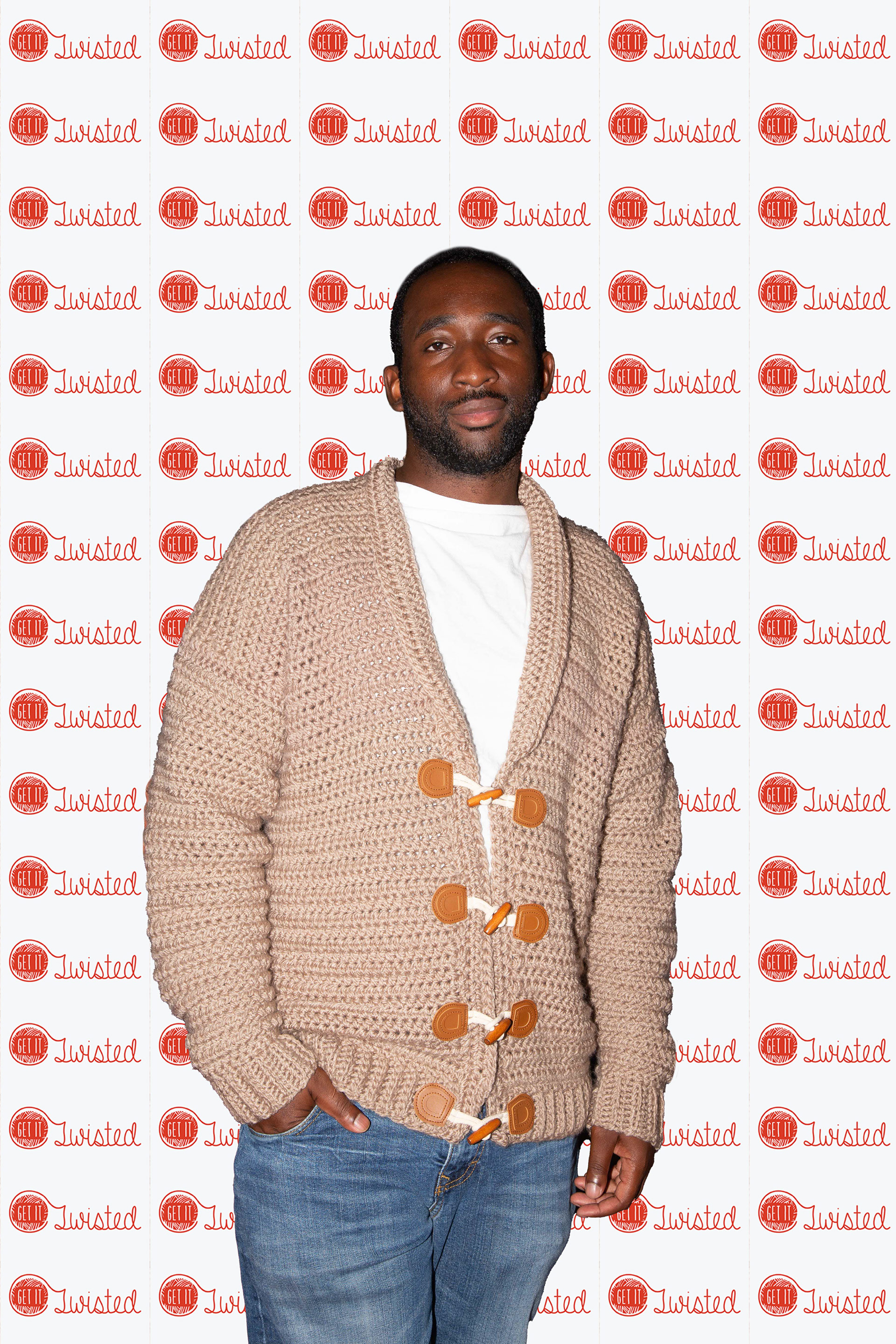 Shawl Collar Chunky Cardigan starting at $250